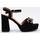 Chaussures Femme Sandales et Nu-pieds Maria Mare 63323 Noir