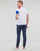 Vêtements Homme T-shirts manches courtes Le Coq Sportif BAT TEE SS N°1 M Blanc