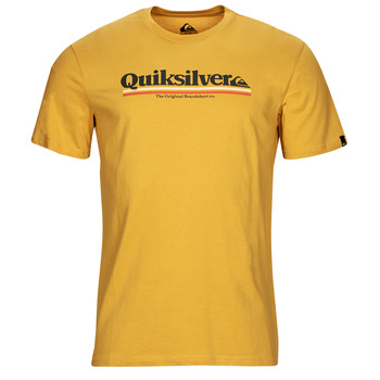 Vêtements Homme T-shirts manches courtes Quiksilver BETWEEN THE LINES SS Jaune