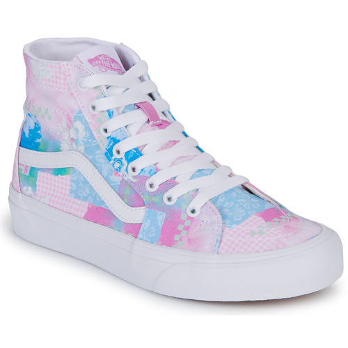 Chaussures Femme Baskets montantes Vans Red SK8-Hi TAPERED VR3 Multicolore