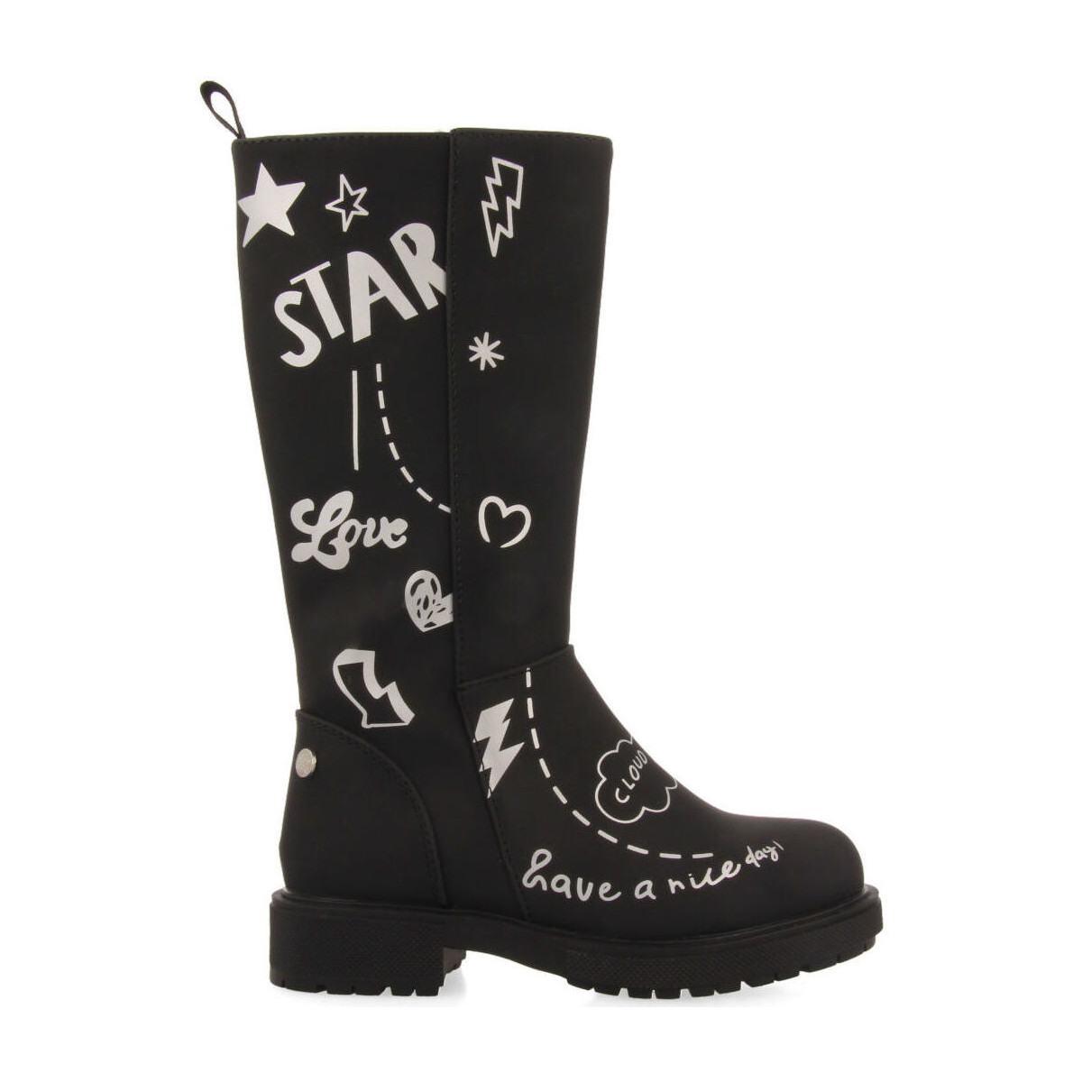 Chaussures Fille Bottes Gioseppo dalkey Noir