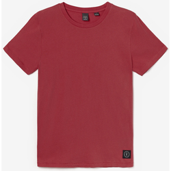 Vêtements Homme T-shirts Junior & Polos Le Temps des Cerises T-shirt brown bordeaux Rouge