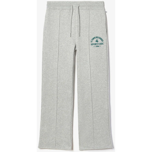 Vêtements Fille Pantalons Elasthanne / Lycra / Spandexises Pantalon jogging adagi taille haute gris chiné Gris