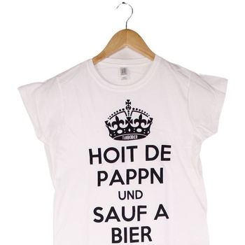 Vêtements Femme T-shirts manches courtes Gildan T-shirt manches courtes  - M Blanc
