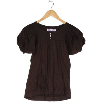 Vêtements Femme T-shirts manches courtes Zara T-shirt manches courtes  - M Marron