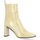 Chaussures Femme Boots Pao Boots cuir vernis Beige