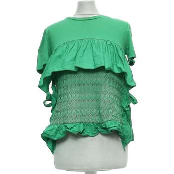 Vêtements Femme Art of Soule Zara top manches courtes  36 - T1 - S Vert Vert