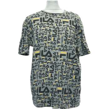 Vêtements Femme T-shirts & Polos Fila top manches courtes  38 - T2 - M Gris Gris