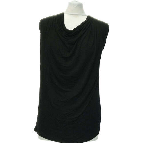 Vêtements Femme La Fiancee Du Me Zara débardeur  36 - T1 - S Noir Noir