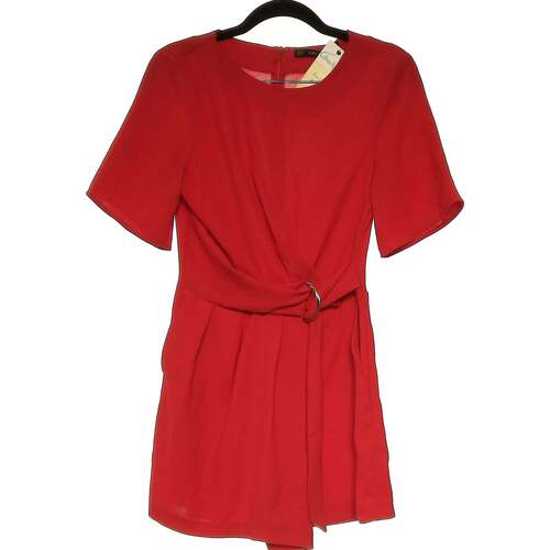 Vêtements Femme Combinaisons / Salopettes Zara combi-short  34 - T0 - XS Rouge Rouge