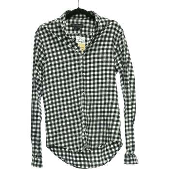 Vêtements Homme Chemises manches longues Zara 36 - T1 - S Vert