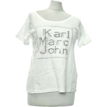 Vêtements Femme T-shirts & Polos Karl Marc John 36 - T1 - S Blanc