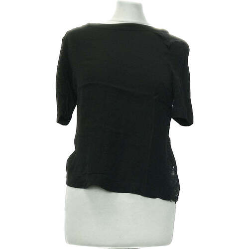 Vêtements Femme Pull Femme 34 - T0 - Xs Noir Suncoo top manches courtes  36 - T1 - S Noir Noir