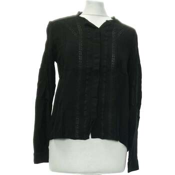 Vêtements Femme Chemises / Chemisiers Gilet Femme 36 - T1 - S Gris chemise  36 - T1 - S Noir Noir