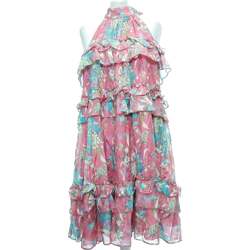 Vêtements Femme Robes Manoush robe mi-longue  34 - T0 - XS Rose Rose