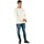 Vêtements Homme T-shirts manches longues Fred Perry m9602 Blanc