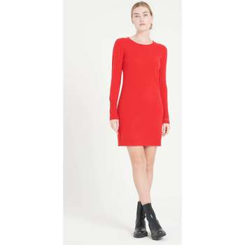 Vêtements Femme Robes Studio Cashmere8 LILLY 12 Robe col rond - 100% cachemire rouge