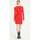 Vêtements Femme Emporio Armani E LILLY 12 Robe col rond - 100% cachemire rouge