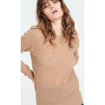 Vêtements Femme Pulls Studio Cashmere8 LILLY 23 Pull col rond - 100% cachemire camel