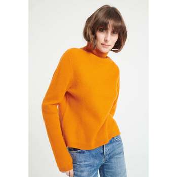 Vêtements Femme Pulls Studio Cashmere8 LILLY 26 Pull col roulé - 100% cachemire orange citrouille