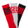 Sous-vêtements Homme Chaussettes hautes Diesel SKM RAY X3 Noir / Blanc / Rouge