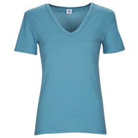 Vêtements Femme T-shirts your manches courtes Petit Bateau A070N01 Bleu