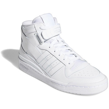 Chaussures Homme Basketball nba adidas Originals Forum Mid / Blanc Blanc