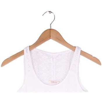 Vêtements Femme Débardeurs / T-shirts sans manche Camaieu Debardeur, Bustier  - Taille 36 Blanc