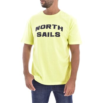 Vêtements Homme T-shirts manches courtes North Sails 2418 Jaune