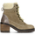 Chaussures Femme Boots MTNG BOTTES EN CUIR FENDU  52681 Marron
