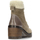 Chaussures Femme Boots MTNG BOTTES EN CUIR FENDU  52681 Marron