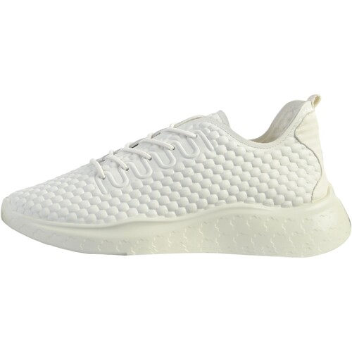 Chaussures Femme Baskets basses Ecco Basket Cuir Therap Blanc