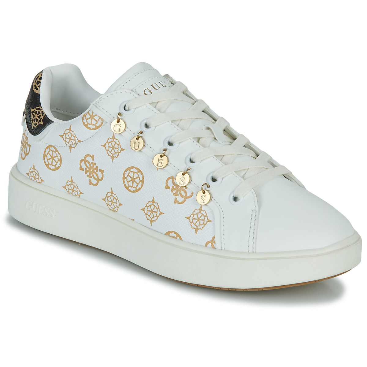 Chaussures Femme Baskets basses Cap Guess MELY Blanc