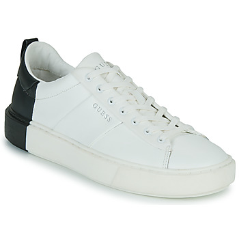 Chaussures Homme Baskets basses Guess Ghete NEW VICE Blanc / Noir