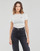 Vêtements Femme T-shirts manches courtes Lacoste TF5538-70V Blanc
