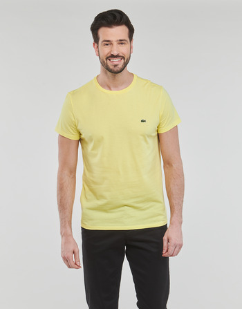 Vêtements Homme T-shirts manches courtes Lacoste TH6709 Jaune