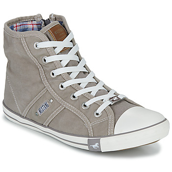 Chaussures Femme Baskets montantes Mustang GALLEGO Gris