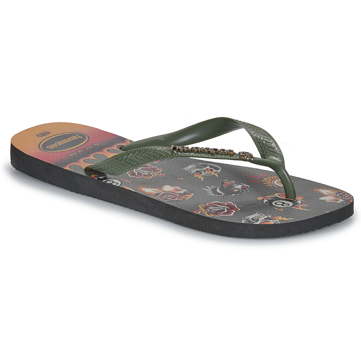 Chaussures Homme Tongs Havaianas TOP TRIBO Vert