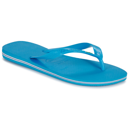 Havaianas BRASIL Bleu - Livraison Gratuite | Spartoo ! - Chaussures Tongs  13,00 €