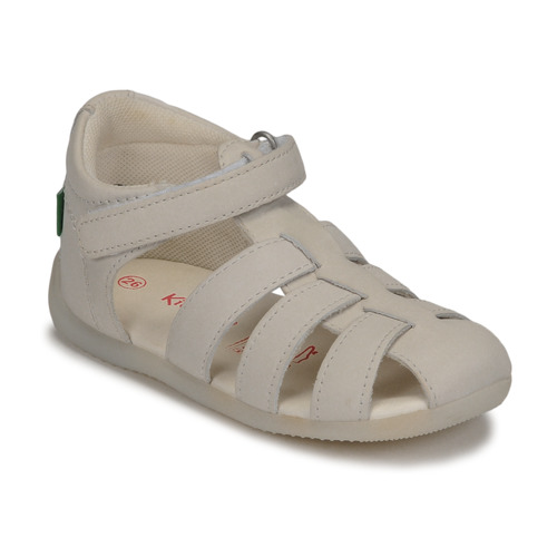 Chaussures Enfant Linge de maison Kickers BIGFLO-2 Blanc