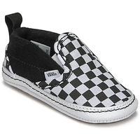 Chaussures Enfant Slip ons Vans IN SLIP-ON V CRIB Noir / Blanc