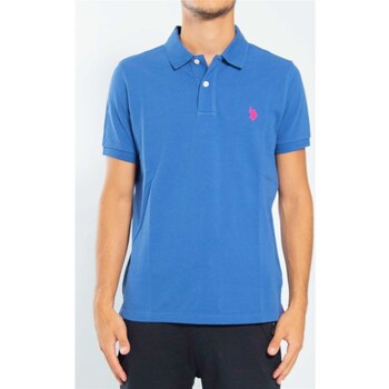 Vêtements Homme T-shirts manches courtes U.S Polo Assn. KING 41029 EHPD Bleu
