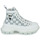 Chaussures Femme Baskets montantes Karl Lagerfeld LUNA MONOGRAM MESH BOOT Blanc