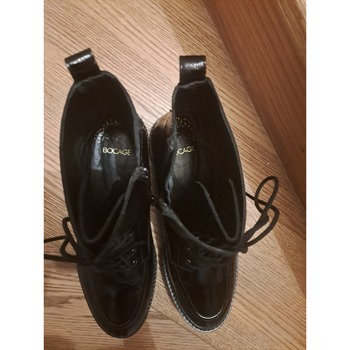 Bocage Boots vernies Noir