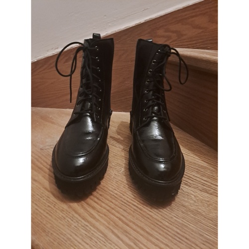 Bocage Boots vernies Noir - Chaussures Boot Femme 60,00 €