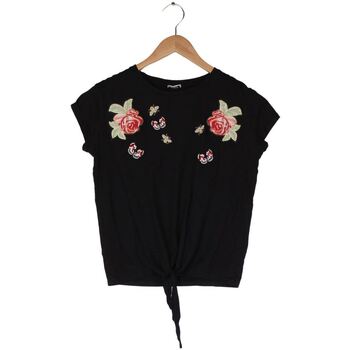 Vêtements Femme T-shirts manches courtes Pimkie Tee-shirt  - Taille 36 Noir
