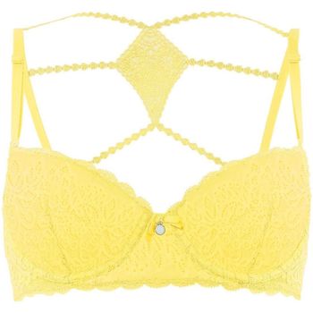 Sous-vêtements Femme Rembourrés Pomm'poire Soutien-gorge ampliforme coque moulée jaune Tapageuse jaune
