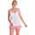 Vêtements Femme Pyjamas / Chemises de nuit Brigitte Bardot Top short blanc Jolie BB Blanc
