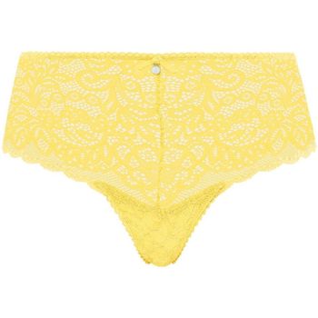 Sous-vêtements Femme Shorties & boxers Pomm'poire Shorty tanga jaune Tapageuse jaune
