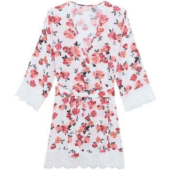Vêtements Femme Pyjamas / Chemises de nuit Brigitte Bardot Kimono blanc Frimousse blanc